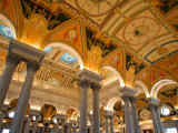 Great Hall of Jefferson Building, Library of Congress, Washington DC, USA Photographic Print