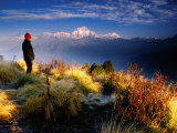 Buy Trekker Watches Sunrise Over Dhaulagari Mountain, Poon Hill, Nepal at AllPosters.com