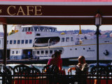 Cafes on Ortakoy Waterfront, Istanbul, Turkey