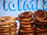 Pastries for Sale, Road Side Vendor, Istanbul, Turkey