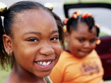 Buy Portrait of Two Young Girls, Tupelo, U.S.A. at AllPosters.com