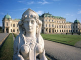 Buy Sphinx Statue in the Belvedere Palace, Vienna, Austria at AllPosters.com