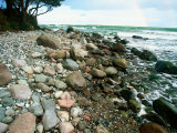 Buy Rocky Coastline and Rainbow, Jasmund National Park, Island of Ruegen, Germany at AllPosters.com