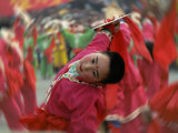 Children Celebrating Chinese New Year, Beijing, China