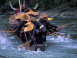 Buy Dragon Boat Race at Miao People's Festival, China at AllPosters.com