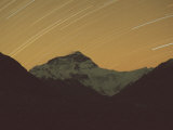Mt. Everest with Stars, Tibet Photographic Print