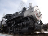 Buy An Old Steam Engine Sits on a Siding at AllPosters.com