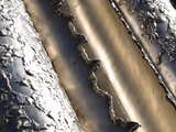 Textured Metal Pipes