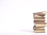 Buy Stack of Worn Hardcover Books with Yellowed Pages at AllPosters.com