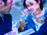 Business People Having a Discussion