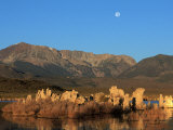 Buy Moon Over Sierra Mountain Range, CA at AllPosters.com