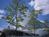 Buy Exterior View of the Quadracci Pavilion at the Milwaukee Art Museum at AllPosters.com