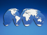 Buy Computer Generated World Map at AllPosters.com
