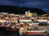 Buy Boats on Waters of Muelle Fiscal, Seen from San Felipe, Panama City, Panama at AllPosters.com