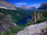 Buy Lake Ellen Wilson and Canyon Walls, Glacier National Park, USA at AllPosters.com