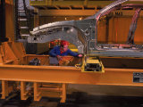 Man Working on Auto Assembly Line, MO