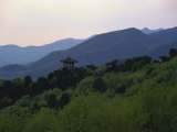 Stairway Leading to the Observation Pagoda of the Red Snail Temple