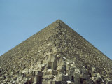 A View from the Base of One of Egypts Great Pyramids