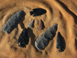 Buy Indian Arrowheads in the Sand at AllPosters.com