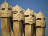 The Gaudi Designed Building Casa Mila, Aka La Pedrera, Built in 1905