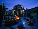 Buy Early Morning Worshippers at Theindawgyi Paya, Myeik, Myanmar (Burma) at AllPosters.com