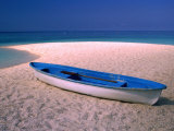 Buy Lone Fishing Boat on Beach, Thailand at AllPosters.com