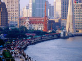 Riverfront Walkway at Huangpu Park, Shanghai, China