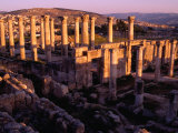 Decapolis City of Jerash, with Church of Theodore in Foreground, Jerash, Jordan