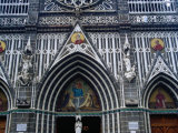 Santuario De Las Lajas Neo-Gothic Church, Las Lajas, Narino, Colombia