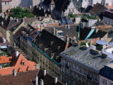 Looking Over City from St. Stephens Cathedral Dome (Stephansdom), Vienna, Austria
