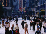 Shopping District of Nanjing Lu, Shanghai, China