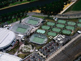 Aerial View of Melbourne Tennis Centre, Melbourne, Australia