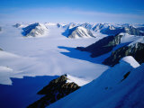 Buy Typical Landscape of Nunataks and Valley Glaciers, North-East Greenland National Park, Greenland at AllPosters.com