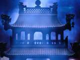 Shrine Clouded in Incense Smoke, Baiyun Guan (White Cloud Temple) Bejing, China