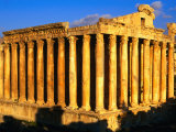 Exterior of Temple of Bacchus, Baalbek, Lebanon