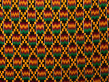 Detail of Hand-Woven Asante Ceremonial Cloth, Hohoe, Volta, Ghana