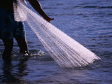 Pulling in the Nets at Hukilau at the Paradise Cove Luau on the Waianae Coast, Oahu, Hawaii, USA
