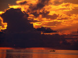 Buy Sunset Over Sea, Baa, Maldives at AllPosters.com