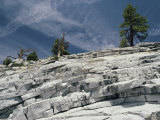 Buy Sheets of Granite, One on Top of the Other in Broken White Slabs, Touch the Sky at AllPosters.com