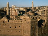 Buildings of Old Caravanassi, San'a, Yemen