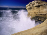 Buy Crashing Surf, Cape Kiwanda, Pacific City, OR at AllPosters.com