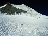 Buy Mountaineer on Final Leg to Summit, Huayna Potosi, Bolivia at AllPosters.com