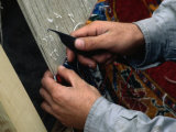 Weaving of Carpet in Bazaar Shiraz, Fars, Iran