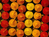 Candles Displayed for Sale, Bodhgaya, Bihar, India
