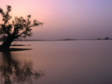 Dusk Over Lake Chad, Niger