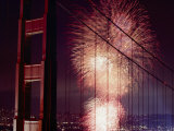 Buy Golden Gate Bridge Celebration Marking the 50Th Anniversary of its Opening at AllPosters.com