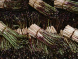 Buy Bunches of Asparagus at an Open-Air Vegetable Market at AllPosters.com