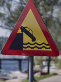 Buy Traffic Sign Warning Drivers to Avoid the Side of the Road at AllPosters.com