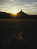Buy View of Chimney Rock at Twilight at AllPosters.com