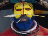 Buy An Informal Portrait of a Huli Wigman at AllPosters.com